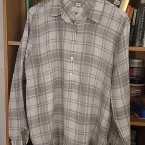 Loft shirt. "The Softened Shirt" label.